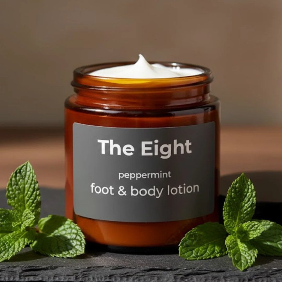 Peppermint foot and body lotion